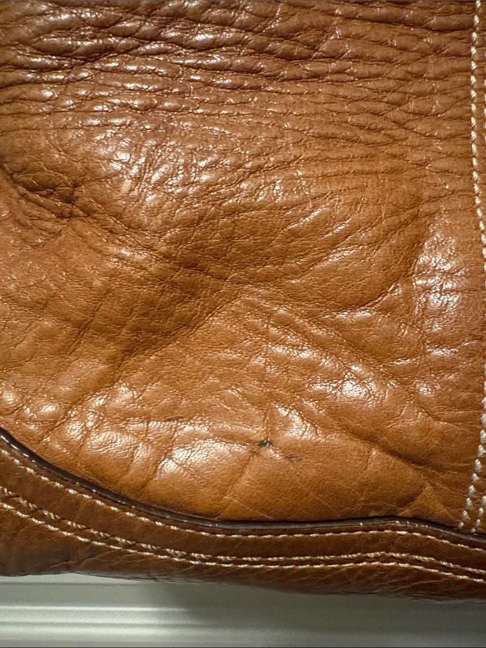 Coach Vintage 2006 Soho Mia Whiskey Pebbled Leather Tote #10049 - Picture 11 of 15